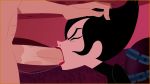 1boy 1girl ashi_(samurai_jack) closed_eyes daughters_of_aku fellatio irrumatio oral samurai_jack screencap zone