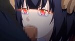  1girl 1girl black_hair ghost_girl gif hanako-san japanese_mythology mythology red_eyes short_hair solo_female tagme toilet_no_hanako-san toilet_no_hanako-san_vs_kukkyou_taimashi urban_legend yutsuki_tsuzuri 