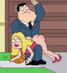 american_dad ass bdsm francine_smith kink spank spanked spanking stan_smith