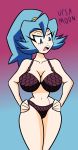 alluring bra clair deviantart hands_on_hips panties pokemon ursamoon