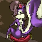  1800 1girl ass breasts fifi_la_fume furry hair tiny_toon_adventures 