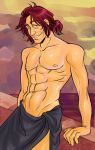 ardyn_izunia final_fantasy_xv seduce tease towel