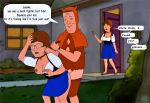 breasts doggy_position english halloween halloween_costume hank_hill king_of_the_hill luanne_platter male/female nipples outside peggy_hill vaginal