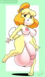 animal_crossing animal_crossing_new_leaf anthro argento breasts canid canine canine_humanoid doubutsu_no_mori female furry futanari hair_tie huge_breasts huge_penis huge_testicles isabelle_(animal_crossing) jingle_bell mammal nintendo nipples nude penis ponytail secretary shih_tzu shizue_(doubutsu_no_mori) solo testicles thick_ass thick_legs thick_thighs yellow_fur