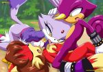 archie_comics bbmbbf blaze_the_cat espio_the_chameleon fiona_fox mobius_unleashed palcomix sega sonic_(series) sonic_the_hedgehog_(series)