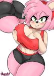 1girl amy_rose anthro ass big_ass big_breasts bmayyneart breasts erect_nipples female_only furry huge_breasts nipples seductive sega sexy sonic sonic_the_hedgehog_(series) tagme