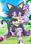 blaze the cat from archie comics by bbmbbf