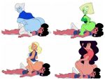 big_ass big_penis blush cartoon_network dat_ass erection facesitting fat_ass holly_blue_agate huge_ass jay-ten peridot peridot_(steven_universe) slb steven_universe stevonnie teasing wy-six