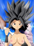  andersonicth big_breasts breasts caulifla dragon_ball dragon_ball_super dragon_ball_z female food meat nipples nude saiyan solo 