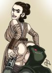 anilingus ass_worship big_ass crossover dat_ass face_in_ass femdom omarsin rey rey_(star_wars) sniffing star_wars star_wars:_the_force_awakens