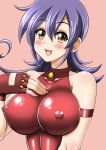  big_breasts breasts duel_masters erect_nipples female mimi_tasogare nipples solo tasogare_mimi 