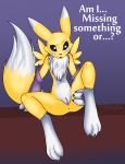 1girl adult circumcised crazy digimon infibulated renamon tamers weird