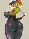  ass big_breasts covered_nipples dark-skinned_female dark_skin erect_nipples female_protagonist_(pokemon_go) hands_on_hips huge_ass huge_breasts large_ass large_breasts looking_back nipples pokemon pokemon_(game) pokemon_go pokemon_go_(trainer) puranpuman sideboob 