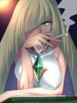 aether_foundation cigarette lusamine milf naki_no_ryuu pokemon pokemon_(game) pokemon_sm tamezou