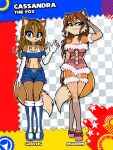 1girl alluring anthro blue_eyes cassandra_(tailsrulz) comparison fan_character sega sonic_(series) sonic_generations sonic_the_hedgehog_(series) tailsrulz vulpine_studios