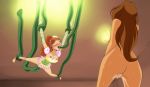 2_girls 2girls ambiguous_penetration ass blonde_hair blush breasts brown_hair dark-skinned_female dark_green_eyes fairy_of_nature female fingering fingering_pussy fingering_self flora_(winx_club) forced green_eyes hair_streak long_hair magic masturbation miele_(winx_club) oral oral_penetration oral_sex orange_hair plant pussy_juice rape spitroast suspended_in_midair tanned_skin tentacle tentacle_in_mouth tentacle_rape tentacle_sex tentacles vines wet winx_club