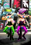 bbmbbf blush breasts callie callie_(splatoon) cousins fur34 fur34* inkling inkling_girl marie marie_(splatoon) nintendo palcomix pietro's_secret_club slave splatoon tagme