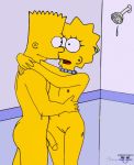   1_female 1_male 1boy 1girl 2_humans 4_fingers 4_toes all_fours ambiguous_penetration bart_simpson bathroom bed bedroom brother brother_and_sister duo edit erection female female_human female_teen funny gif guido_l hair hairless_pussy hug human human/human human_only imminent_sex incest indoors jimmy_(artist) kissing legs_up lisa_simpson lying male male/female male_human male_teen missionary_position necklace nipples nude penis pussy sex shower sister spread_legs standing teen testicles the_simpsons wet yellow_skin