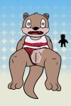  1girl 2024 anthro anthro_female anthro_only baldanders_(artist) brown_body brown_fur bucky_beaver clothes clothing digital_media_(artwork) dizzy_eyes duo fangs female female_anthro female_furry female_only female_solo furry furry_female furry_only genitals jpeg knocked_out laying_down light_blue_background light_brown_body light_brown_fur male mustelid no_human no_humans non-human non-human_only olive_otter one-piece_swimsuit one-piece_swimsuit_aside only_female open_mouth otter pattern_background pussy shipwrecked_64 silhouette sitting sitting_down solo solo_anthro solo_female solo_focus solo_furry spiral_eyes striped_clothing striped_one-piece_swimsuit striped_swimsuit striped_swimwear swimsuit swimsuit_aside swimwear swimwear_aside tail unconscious vagina video_games vulva 