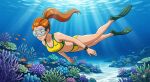 1girl ai_generated cartoon_network female older older_female sam_(totally_spies) solo tagme tomy7777 totally_spies underwater young_adult young_adult_female young_adult_woman