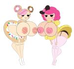  2d 2d_(artwork) 2d_art 2d_artwork 2d_background 2girls absurd_res absurdres accessory alternate_costume areolae art ass big_ass big_breasts big_nipples bitty_buttons black_bow black_eyes blouse blush blush_stickers breasts breasts_out bubble_ass bubble_butt busty button_eyes cheek_blush child_bearing_hips closed_mouth clothed clothing cowboy_shot crumbs_sugar_cookie curly_hair curvaceous curvy curvy_figure digital_art digital_artwork_(media) digital_media digital_media_(artwork) doll doll_joints donut donutella_(tokidoki) dress duo feet feet_up female female_focus female_only full_body fully_clothed garter_belt garter_straps hair hair_bun hairbow hand_on_thigh headband hi_res hires hood hourglass_figure huge_ass huge_breasts human humanoid lalaloopsy large_breasts legwear light-skinned_female light_skin living_doll looking_at_viewer mannequin mature_female mga_entertainment miniskirt mob_face multiple_females multiple_girls nipples no_dialogue no_text nsfw pattern pink_hair pink_legwear pink_nipples plaid plaid_dress puffy_sleeves r34 rule34 rule_34 seductive seductive_smile short_hair simple_background simple_eyes skimpy slim_waist small_waist solo solo_female solo_focus stockings tagme tasteofchoklit thick_thighs thighhighs thighs thunder_thighs tits tokidoki twintails underwear voluptuous white_background wide_hips yellow_dress 