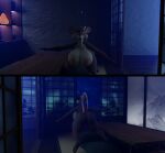 1girl aquaphilia ass breasts drowned female genderswap mistress_splinter mistress_splinter_(chochi) nipples nude peril solo tail teenage_mutant_ninja_turtles underwater underwater_peril zantzusui