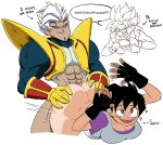 1girl 2boys ass baby_(dragon_ball) big_ass bitch black_hair blush cheating dragon_ball dragon_ball_gt dragon_ball_z english_dialogue female_focus ferretidk fisherneph gogeta grabbing_another's_ass grabbing_ass heart heroine infidelity looking_at_viewer loving male male/female muscular muscular_male open_mouth penetration sex short_hair smile toei toei_animation toei_company videl videl_(dragon_ball_z) villain white_hair wide_hips 