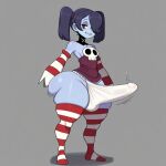 1futa ai_generated ass big_ass breasts erection erection_under_clothes fundoshi fundoshi_futanari fundoshilover101 futanari huge_ass skullgirls squigly_(skullgirls) tabi_socks