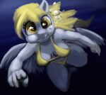 1girl anthro bikini breasts byondrage cleavage clothes derpy_hooves derpy_hooves_(mlp) female friendship_is_magic g4 hasbro my_little_pony ragemachine solo solo_female suggestive swimming swimsuit underwater