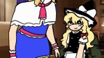 3_girls afreisenfumo alice_margatroid ass ass_slap ass_smack big_ass breasts gif gif gif huge_ass marisa_kirisame meme patchouli_knowledge the_boondocks touhou