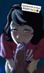  dark-skinned_male feh_dubs green_eyes heart-shaped_pupils imminent_fellatio interracial 