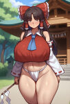 reimu hakurei from touhou