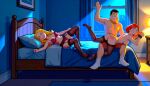  american_dad ass bondage bra breasts crossover family_guy francine_smith lois_griffin nude panties spank_marks spanking stan_smith stockings thighs 