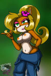 coco bandicoot from crash (series) by skullzlatte