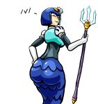  ass mega_man oniontrain oniontrain_(artist) splash_woman 