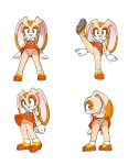 1boy anthro ass bent_over cream_the_rabbit furry furry_male leg_lift panties pantyshot sega skirt_lift sonic_the_hedgehog_(series) underwear