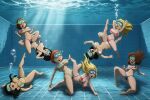 20th_century_studios 3d 3d_(artwork) 6+girls 8girls ai_generated american_dad barefoot bikini_girl catfight connie_d'amico crossover disney drowned drowning family_guy female francine_smith gwen_ling hayley_smith lisa_silver lois_griffin meg_griffin multiple_females multiple_girls pool sexfight sexfightfun sexy tricia_takanawa underwater 