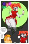 breasts circus_baby comic elizabeth_afton five_nights_at_freddy's five_nights_at_freddy's:_sister_location oddrich panties pink_panties sister_location