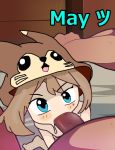 character_name furret hand_on_head haruka_(pokemon) holi may nude pokemon porkyman