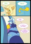 1girl all_fours anthro breasts cleavage clothed clothing comic doggy_position equine friendship_is_magic from_behind_position furry high_res horn kanashiipanda male mammal mature_female my_little_pony nude sex shining_armor_(mlp) skimpy trixie's_mom_(idw) trixie_(mlp) unicorn