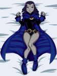 big_breasts breasts dc dc_comics forehead_jewel insanely_hot looking_at_viewer purple_eyes purple_hair raven_(dc) ravenravenraven teen_titans waifu