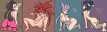 ass badge flannery group_sex gym_badge gym_leader heart heart-shaped_pupils hypno interspecies liza nude pokemon pokemon_(game) pokemon_rse porkyman roxanne symbol-shaped_pupils topless verymediocre winona