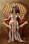 carriebest_(artist) cleopatra dark_skin egyptian tagme