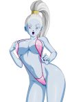 big_breasts breasts cleavage dannyjs611 dannyjs611_(artist) dragon_ball dragon_ball_super dragon_ball_z female sling_bikini solo swimsuit vados