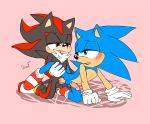 2016 anal anthro bed clothing cum duo erection footwear furry gif hedgehog humanoid_penis krazyelf loop male male/male male_only mammal penis sega sex shadow_the_hedgehog simple_background sonic_the_hedgehog