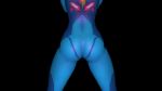 1girl 3d ass black_background blue_bodysuit bodysuit metroid nintendo samus_aran simple_background solo source_filmmaker standing tin-sfm webm zero_suit