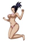 big_breasts bikini breasts cleavage dannyjs611 dannyjs611_(artist) dragon_ball dragon_ball_super dragon_ball_z female kale saiyan solo swimsuit tease