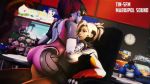 1boy 3d 3girls animated back_cutout blonde_hair blue_eyes blue_skin bodysuit clothed_sex futanari futanari_on_female futanari_with_female looking_at_another loop mariupol_sound masturbation mei-ling_zhou mei_(overwatch) mercy_(overwatch) overwatch penis ponytail purple_bodysuit purple_hair sex soldier:_76_(overwatch) soldier_76_(overwatch) sound source_filmmaker straddling testicles tin-sfm torn_bodysuit torn_clothes video webm widowmaker