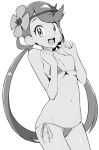 :d bikini mallow mallow_(pokemon) mao_(pokemon) pokemon pokemon_sm side-tie_bikini smile tamagoroo_(funifuni_labo)