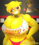  <3 1girl 1girl 1girls animatronic animatronic_female beakless big_breasts chicken chicken_girl drooling five_nights_at_freddy's five_nights_at_freddy's_2 fnaf meme_reference nightlyflare phasianid robot robot_girl scottgames toy_chica_(fnaf) yellow yellow_skin 